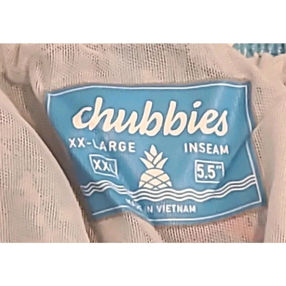 Chubbies The Domingos Are For Flamingos 5.5” Classic Swim Trunks Mens XXL